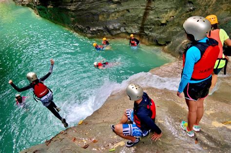 canyoneering cebu tour package|Badian Canyoneering in Cebu and Kawasan Falls Tour .